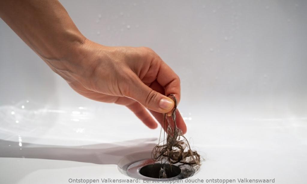 Eerste stappen douche ontstoppen Valkenswaard
